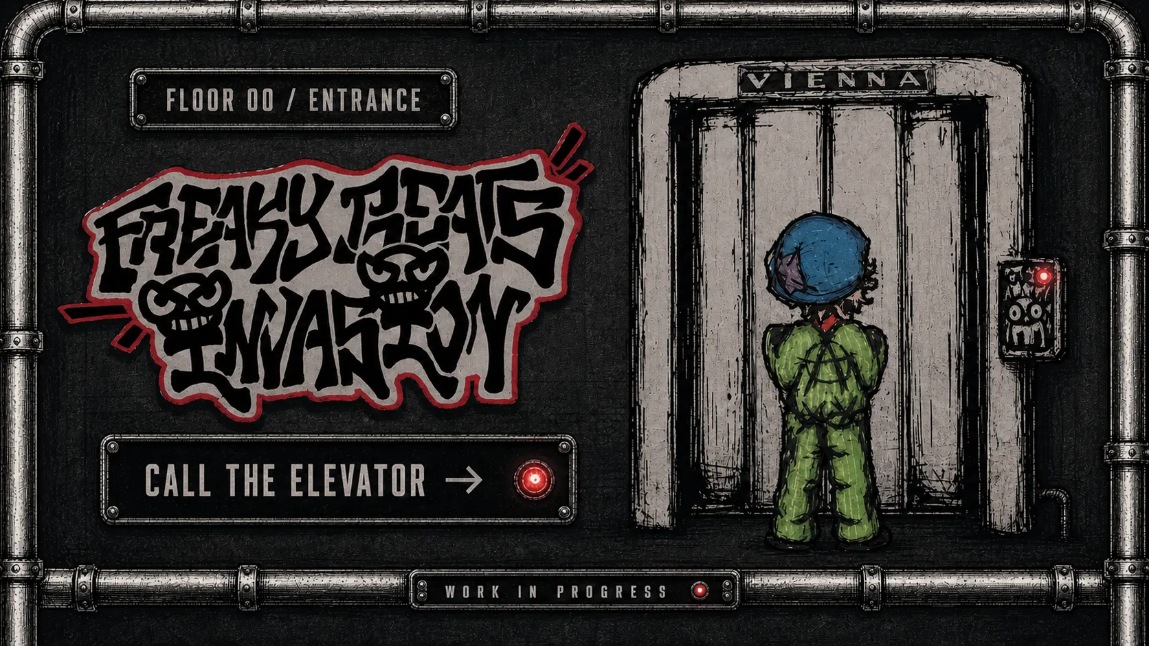 Floor 00 Entrance mit Freaky Beats Invasion und Call the Elevator